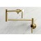 Kingston Brass KS4107DL Wall Mount Pot Filler, Brushed Brass KS4107DL - alternate 2